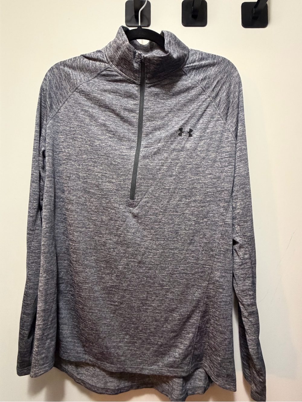 Under Armour HeatGear Gray 1/2 Zip Pullover Women’s XL
